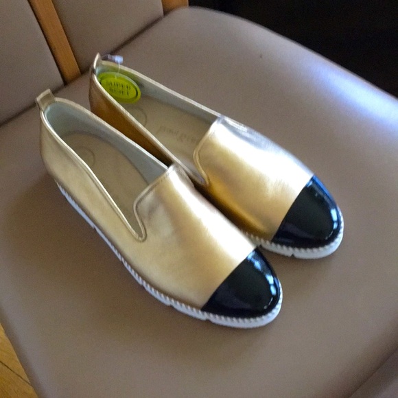 Paul Green Shoes Paul Green Daniela Loafers 96 Uk Goldblack